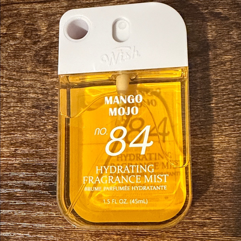 Wish Mango Mojo No. 84 Hydrating Fragrance Mist - Vibrant Yellow